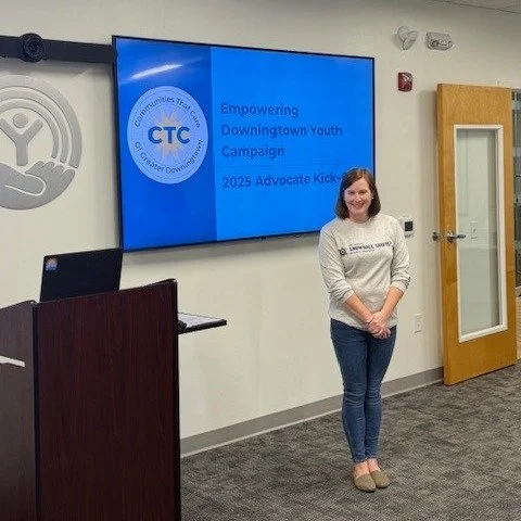 This past Tuesday evening, CTC had our 2025 'Empowering Downingtown Youth' campaign Advocate Kick-Off! We had a great evening full of energy and excitement around this year's campaign - which will kick off officially on Saturday, November 1st. 
Our