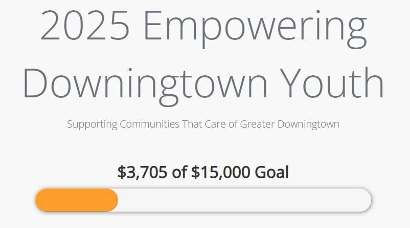 Not even 2 weeks in and our 2025 'Empowering Downingtown Youth' Annual Giving Campaign has already raised 25% of our goal! 🎉🎉

We need your help now more than ever. Please consider donating today to help CTC continue providing programs/resources fo