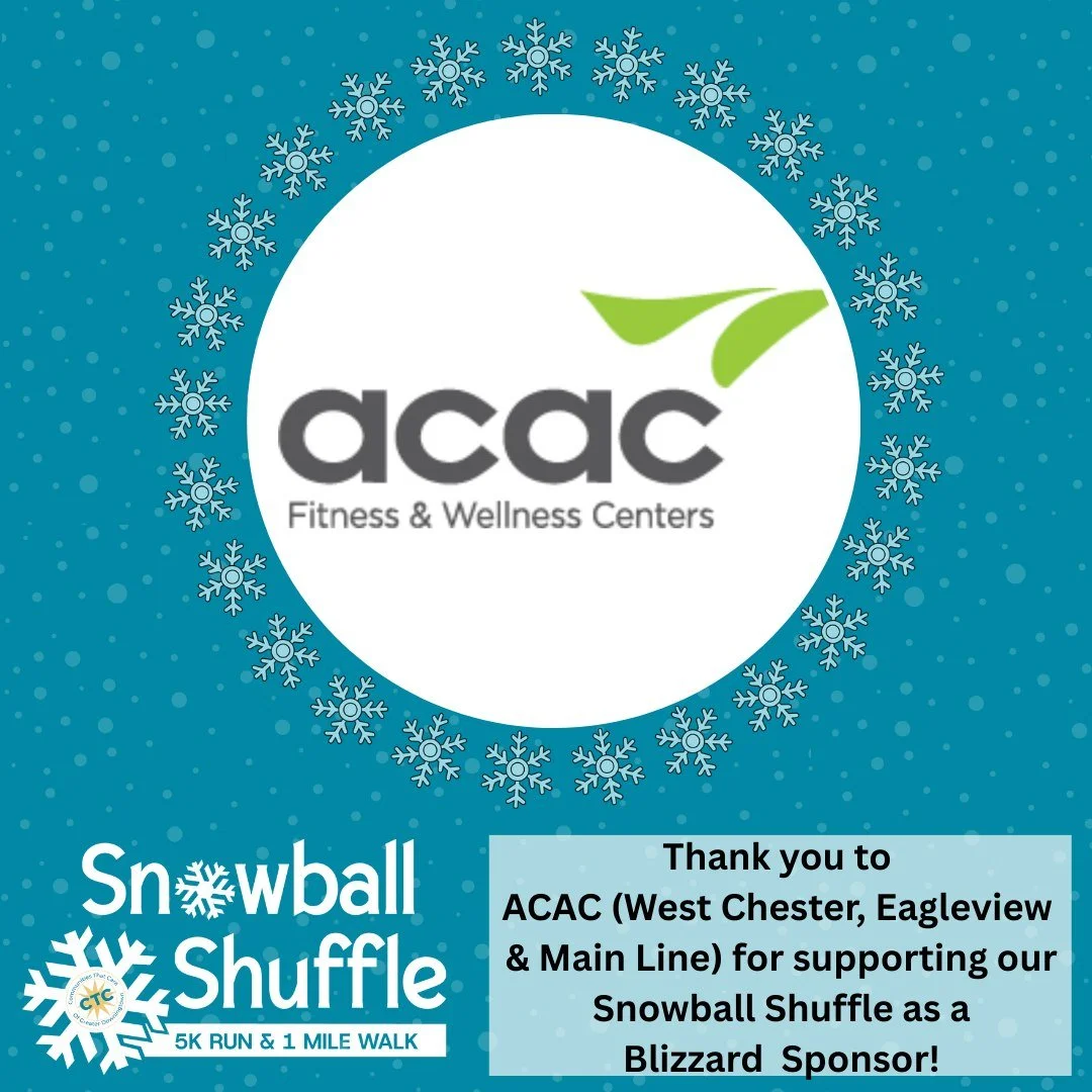 Thank you to our Blizzard level sponsor, @acacwc, for supporting our 5th Annual Snowball Shuffle Run/Walk! We are so grateful for your partnership.

Join us for the fun on Saturday, March 7th! ❄
Register Here: https://runtheday.com/register/detail/do