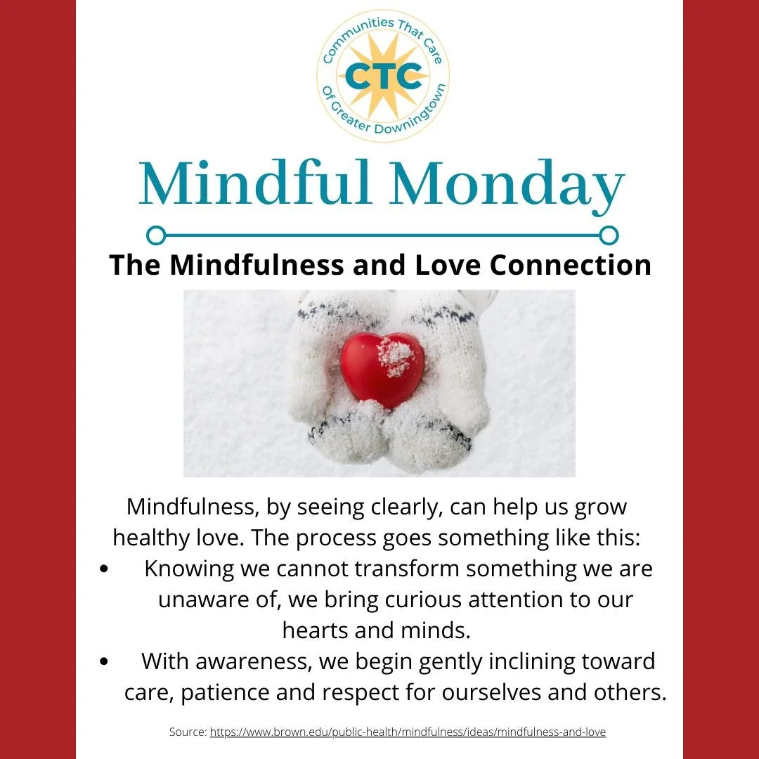 We LOVE ❤ that Brown University highlights the connection between mindfulness &amp; love in this article! They also share a guided meditation that supports deepening our capacity for kindness toward ourselves and others. 

Check it out here: https://