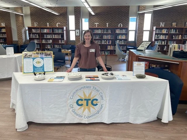 Last week, CTC was thrilled to be a part of the Mental Health Resource Fair that took place at Downingtown High School East during their Lunch &amp; Learn period. We were excited to share information and local resources with the students. ROCKY hung 