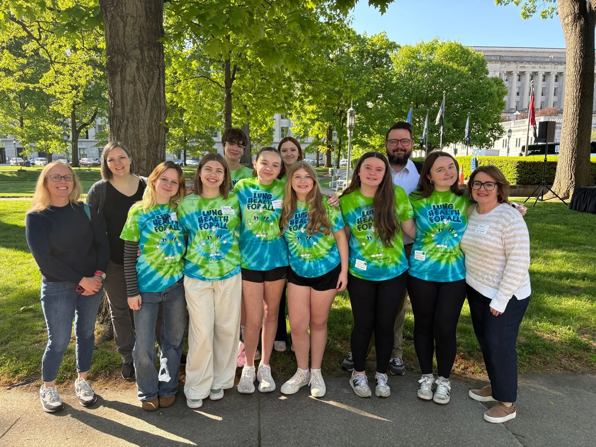 Last week, some of our HYPE students from Downingtown High School West made the trip to Harrisburg for the Tobacco Resistance Unit (TRU) Day at the Capital with our collective partner, Holcomb Behavioral Health. These students had the opportunity to 