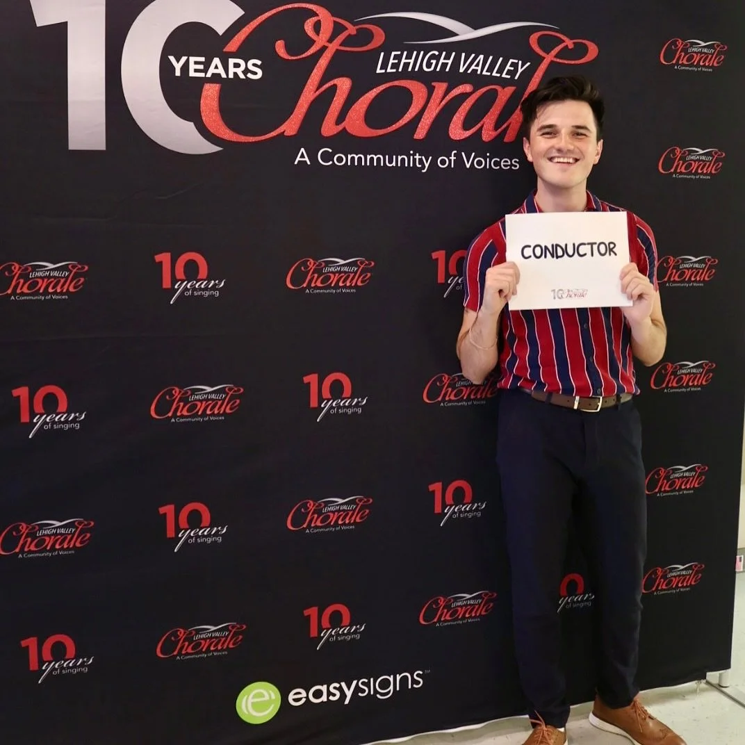 Last night was our first rehearsal of the winter season ✨ We snapped some photos in front of our brand new 10 Year Anniversary backdrop, generously donated by @easysignsusa 

We are so grateful for the support as we celebrate this milestone year 💙

