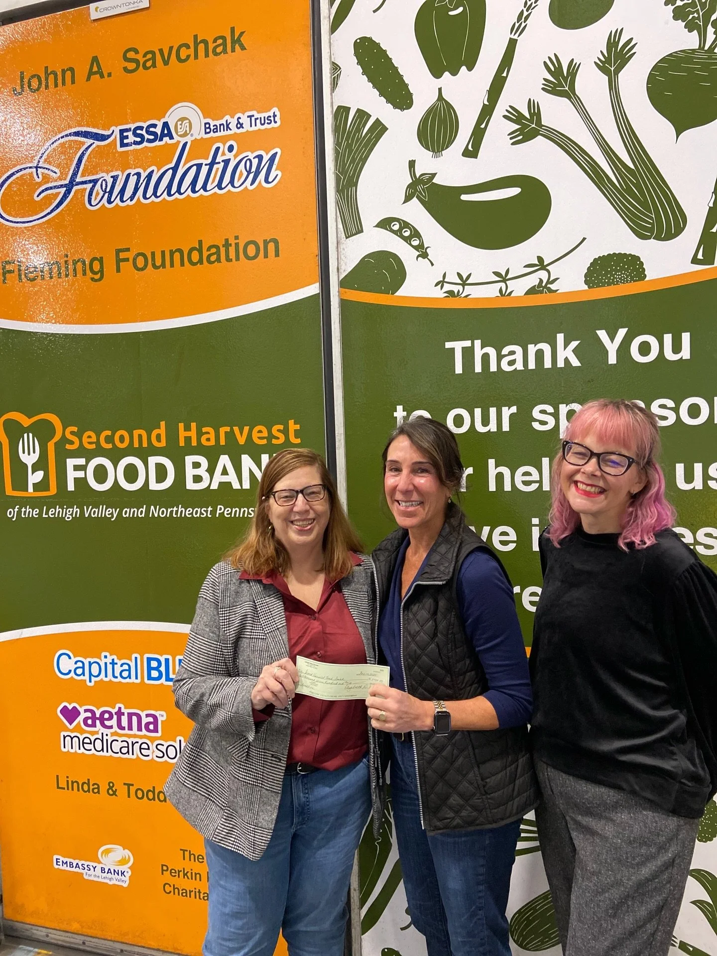 We are so proud to share that the Lehigh Valley Chorale recently donated $2,700 to Second Harvest Food Bank, with more support for food security to come! &hearts;️

As a fellow 501(c)(3) organization, the Chorale understands how critically important 