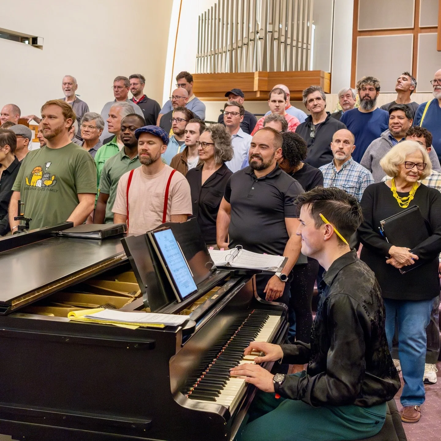 Our winter concert is NEXT week! As we put the finishing touches on A Crowded Table, we&rsquo;re throwing it back to a few moments from our spring dress rehearsal. ✨ Tickets are selling incredibly fast &mdash; snag yours today and save your seat at t