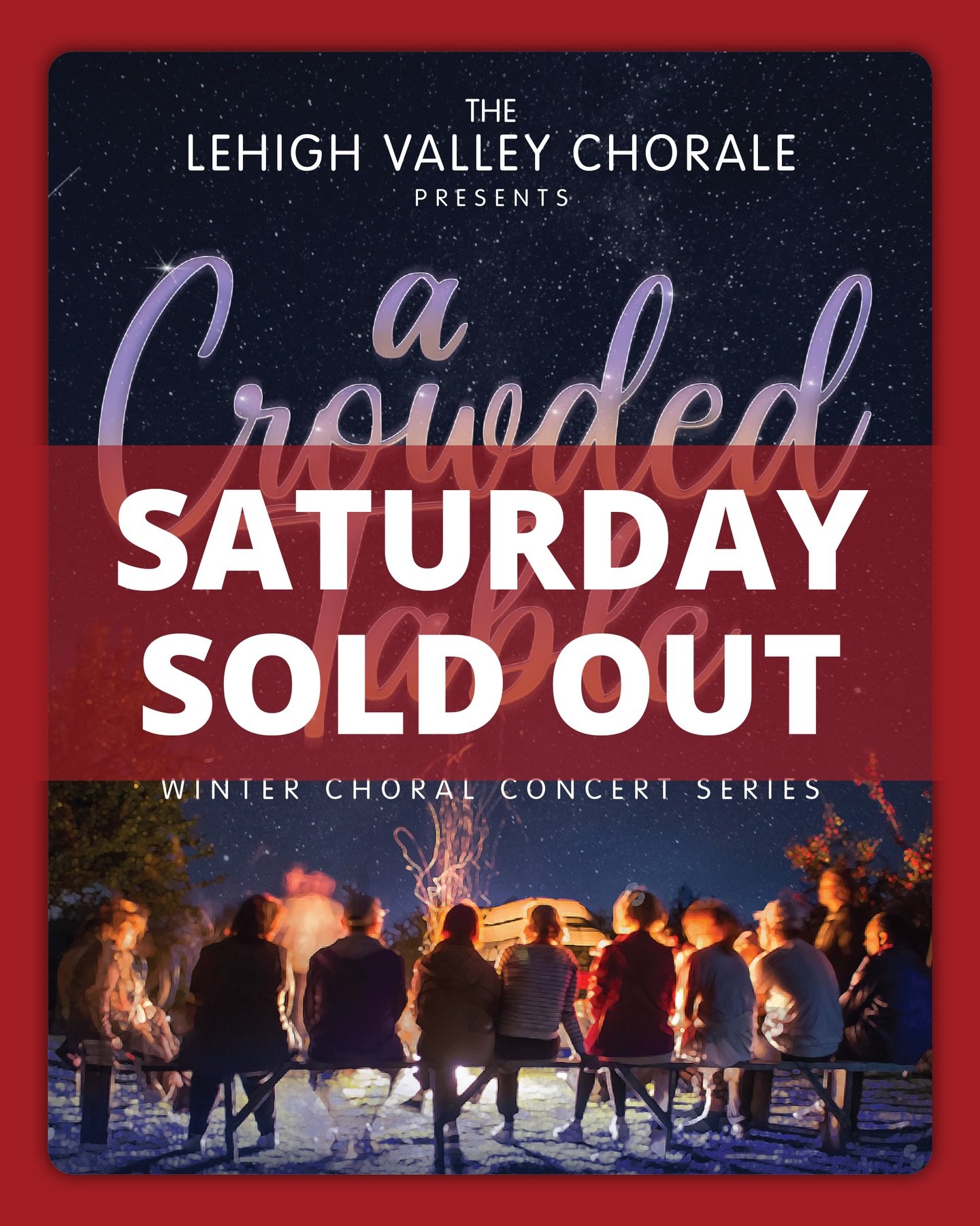 SATURDAY IS SOLD OUT 🚨‼️ 

Only a few tickets remain for Friday night&rsquo;s show, grab them now while you still can! You don&rsquo;t want to miss this incredible performance by The Lehigh Valley Chorale. 

Check out some sneak peek photos from our