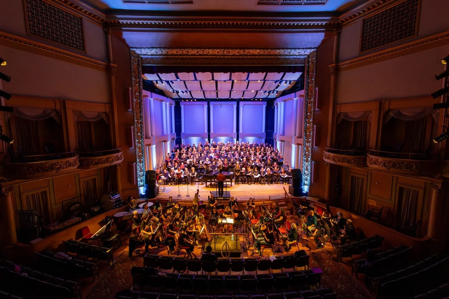 Dress Rehearsal for The Road Home at Miller Symphony Hall ✅ 

We are getting so excited to share this concert with you this coming Saturday, May 9th. This 10th anniversary concert series is a celebration of where we came from, where we are, and where