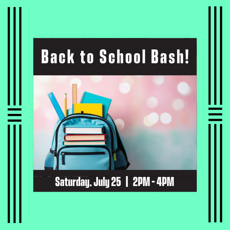 Back to School Bash! (save the date)