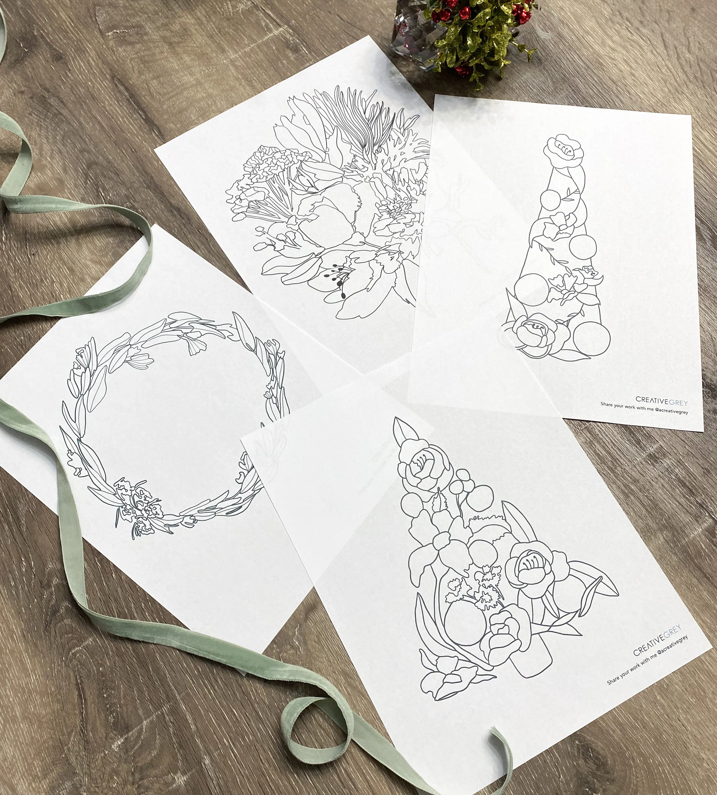 Holiday Coloring Pages