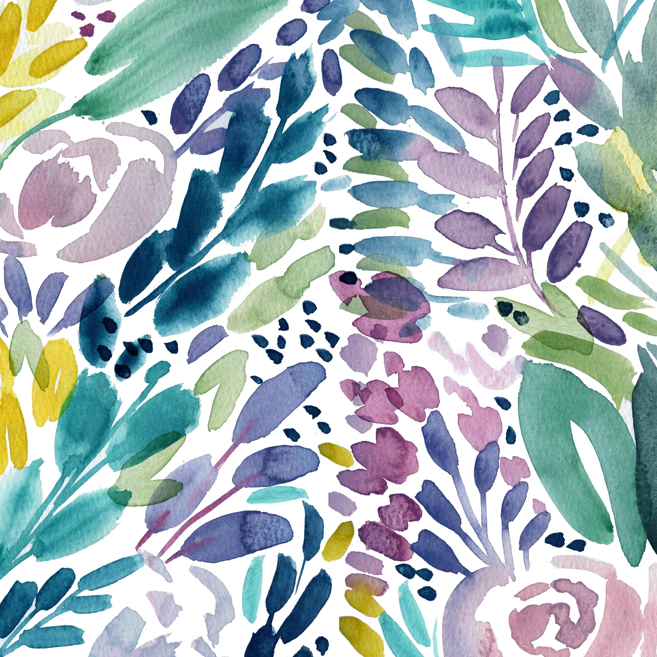 Feeling tropical with this latest handmade pattern 🌿
&bull;
&bull;
#watercolorpattern #tropicaldecor #tropicalpattern #tropicalwallpaper #summerdecor