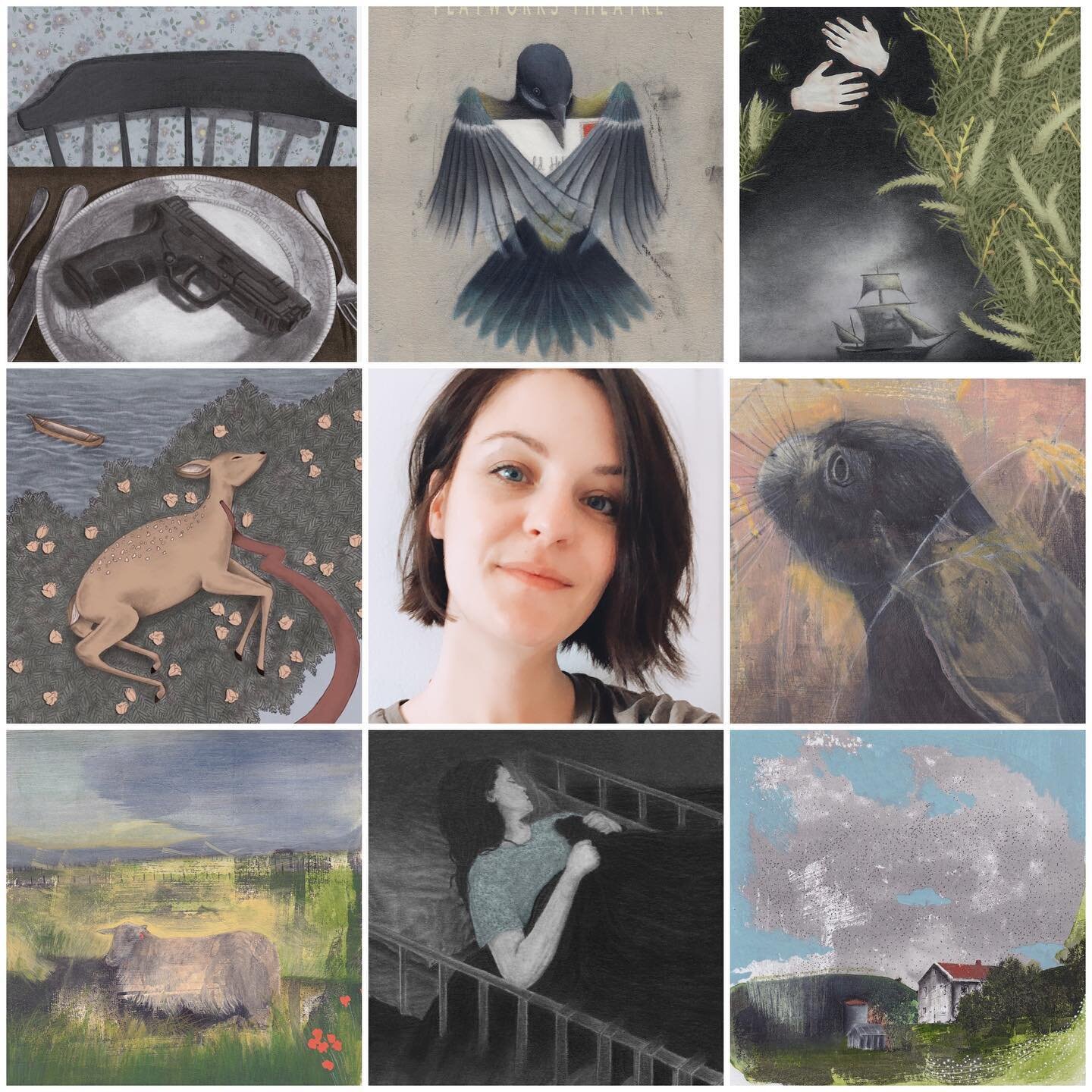 First time doing an #artvsartist post - proud of how far I pushed myself this year and really excited for the year ahead.🌿 A big thanks to all of you following, encouraging, and supporting - couldn&rsquo;t have done it without you (and going through