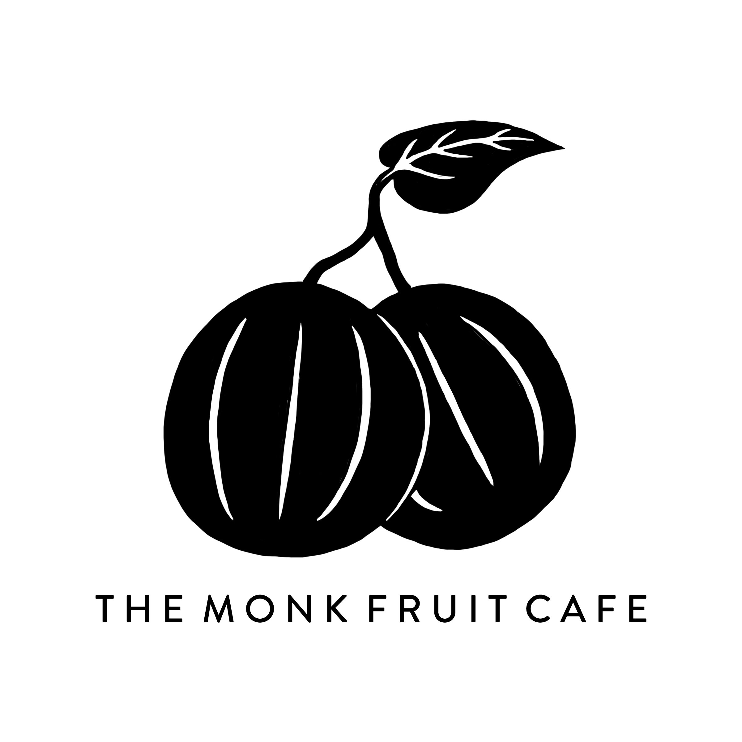 The Monkfruit Cafe Secondary Logo