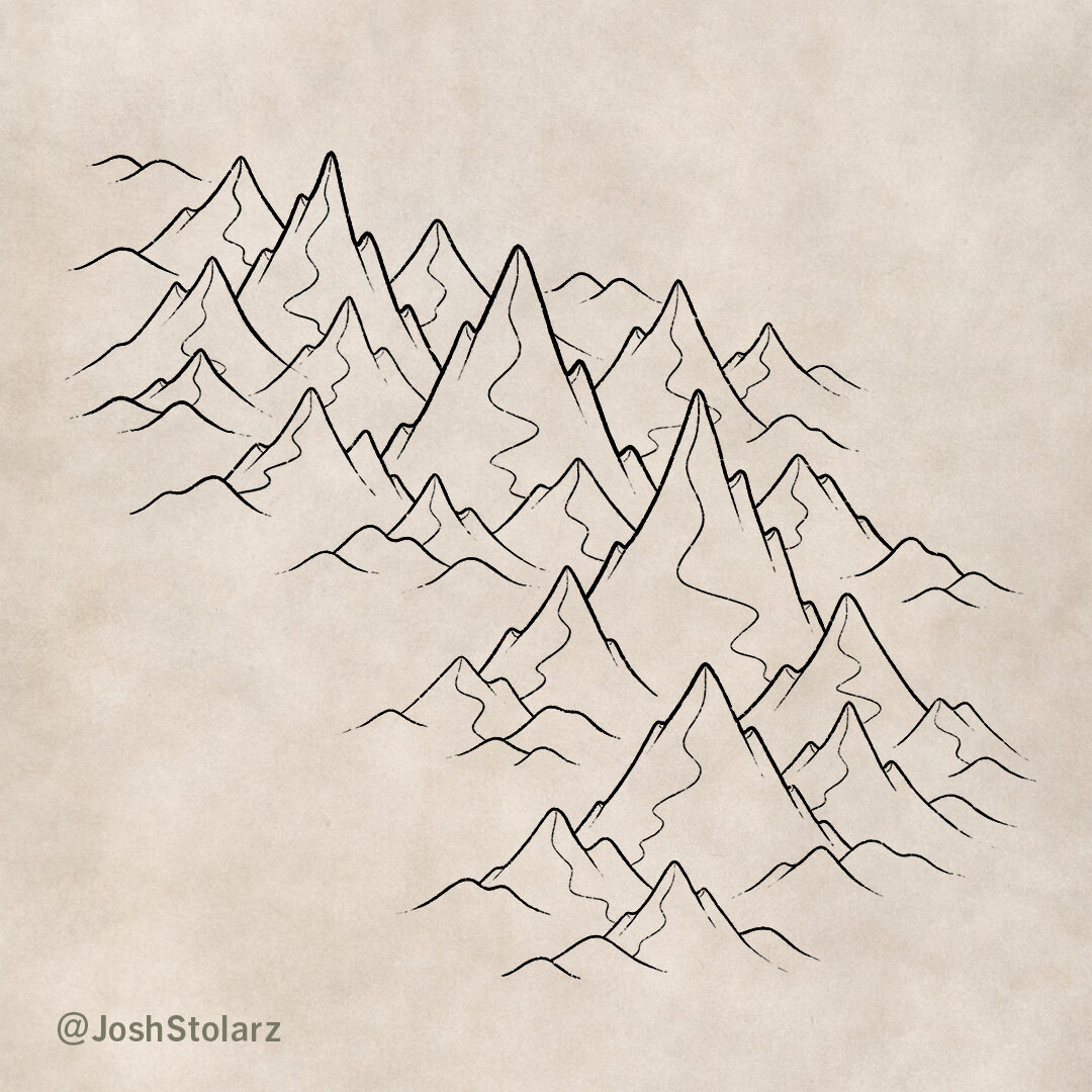 Featured image of post How To Draw Mountains On A Map : How important are mountains in your world?