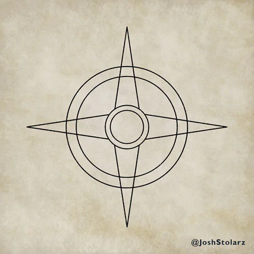 How to Draw a Compass — Map Effects