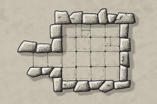 How to Add Depth with Stippling On Your Dungeon Maps