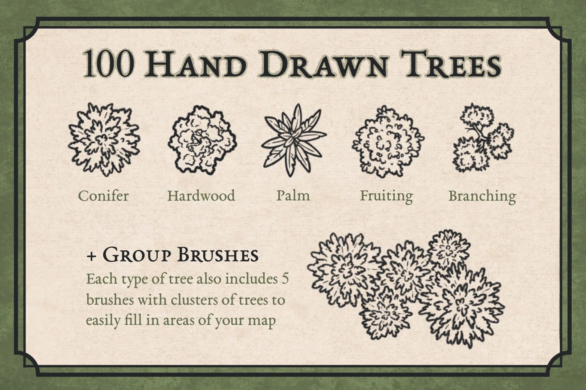 Map Tree Render Tree Add On Pack for the City Map Builder — Map Effects