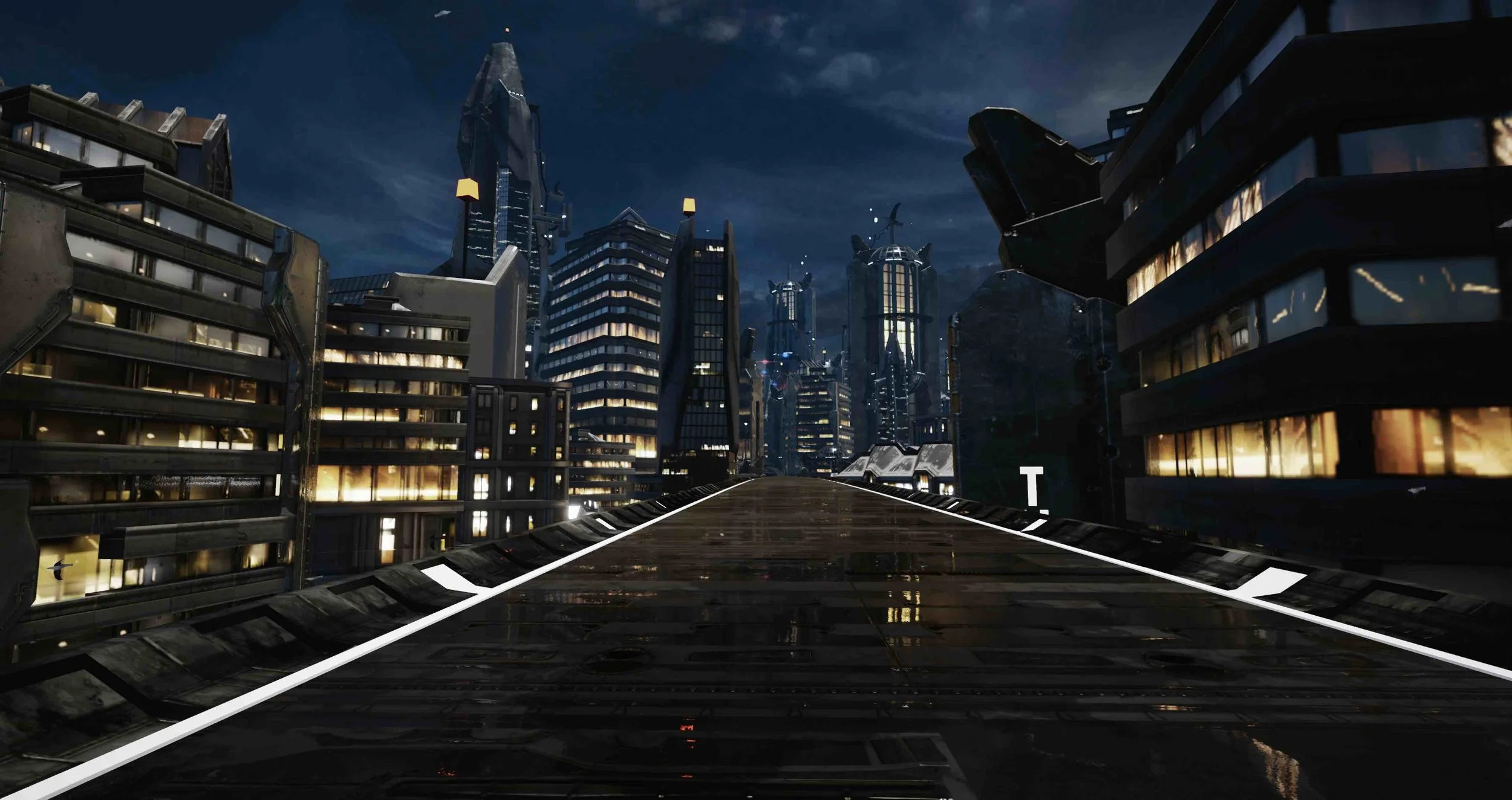 Immersive Ride Experience Worlds: Future City