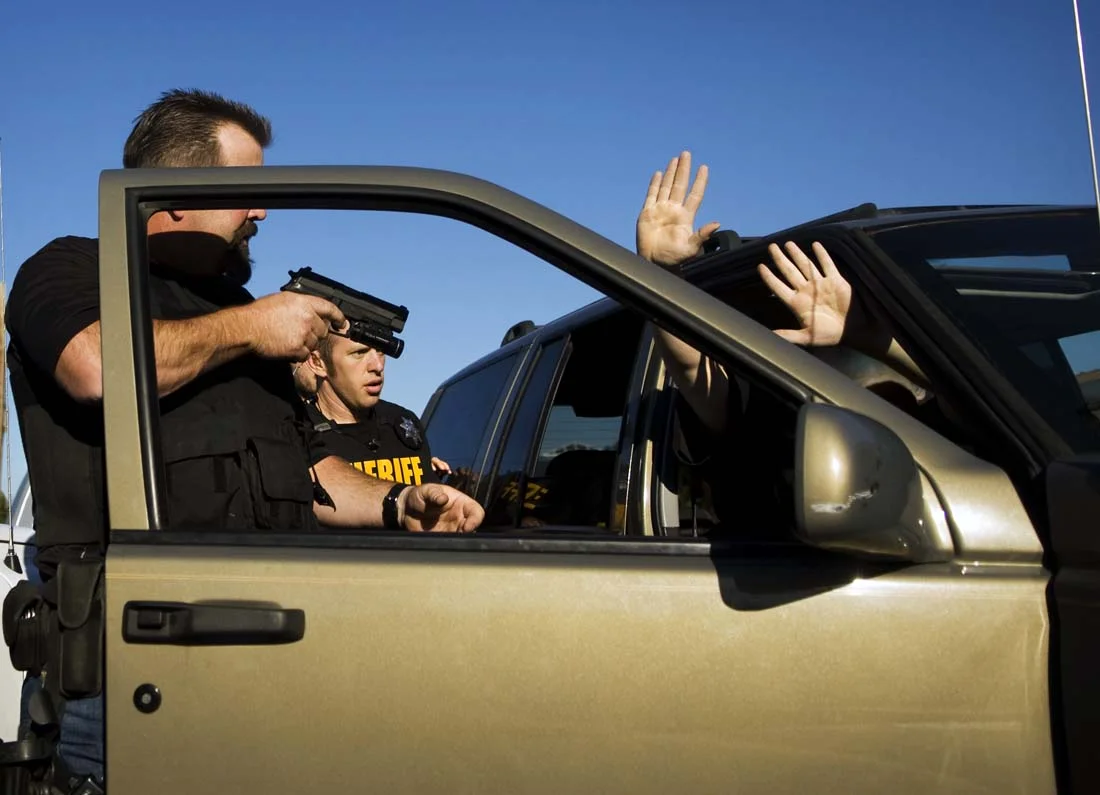 Finger on the Trigger During a Drug Bust