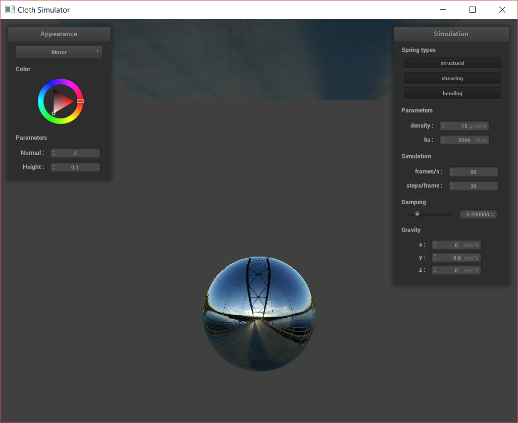 Mirror shader