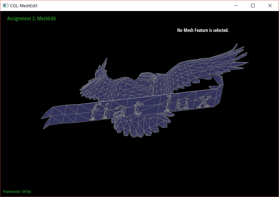 My mesh, upon import