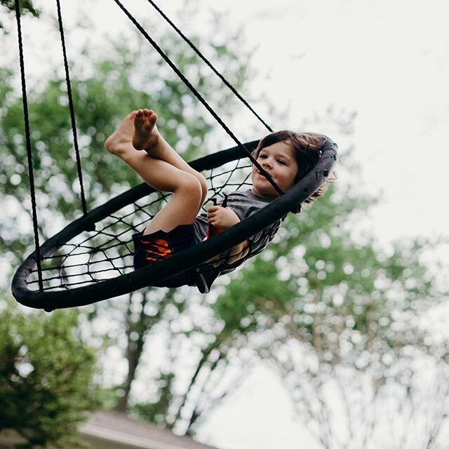The sun came out today and it felt so good!! I got my camera out and took some photos of Canon on the swing. Hope you all are staying safe! 💕
