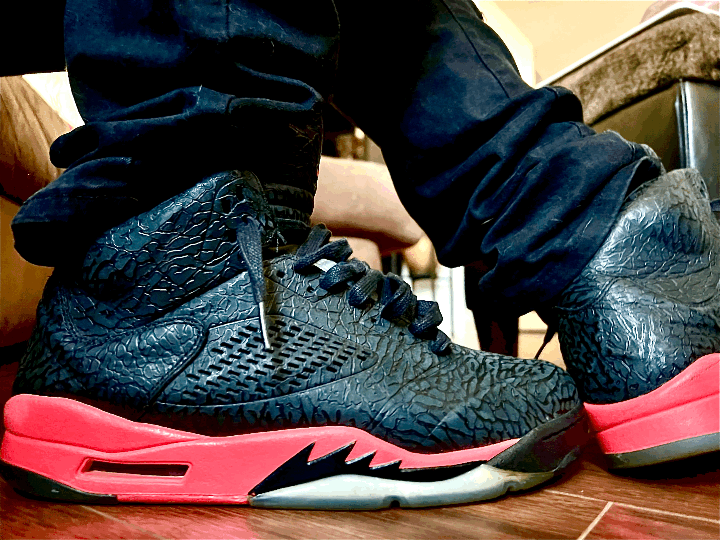 Air Jordan Retro 5 3Lab5 "Infrared"