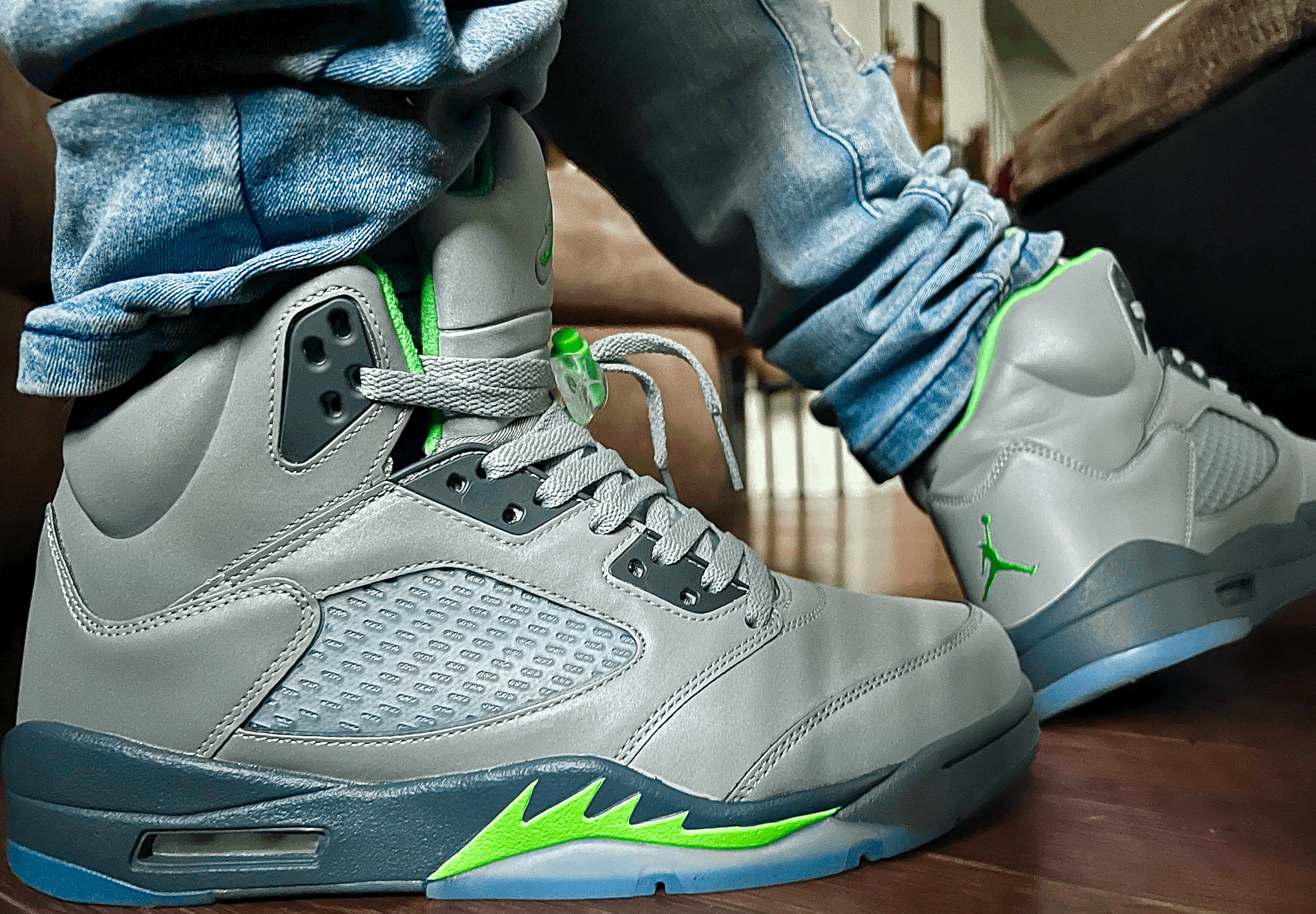 Air Jordan 5 Retro "Green Bean"