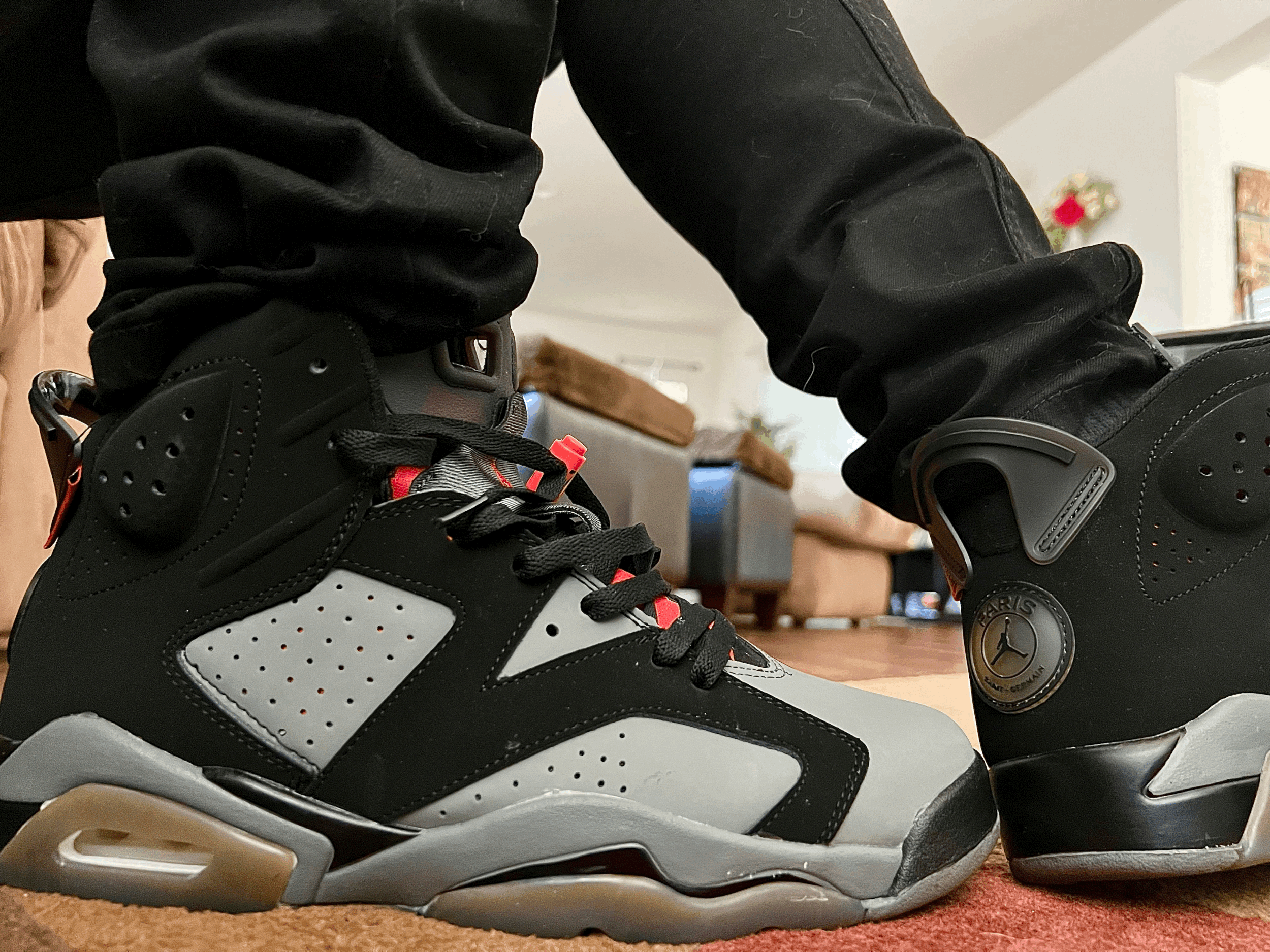 Paris Saint-Germain x Air Jordan 6 Retro 'Iron Grey'