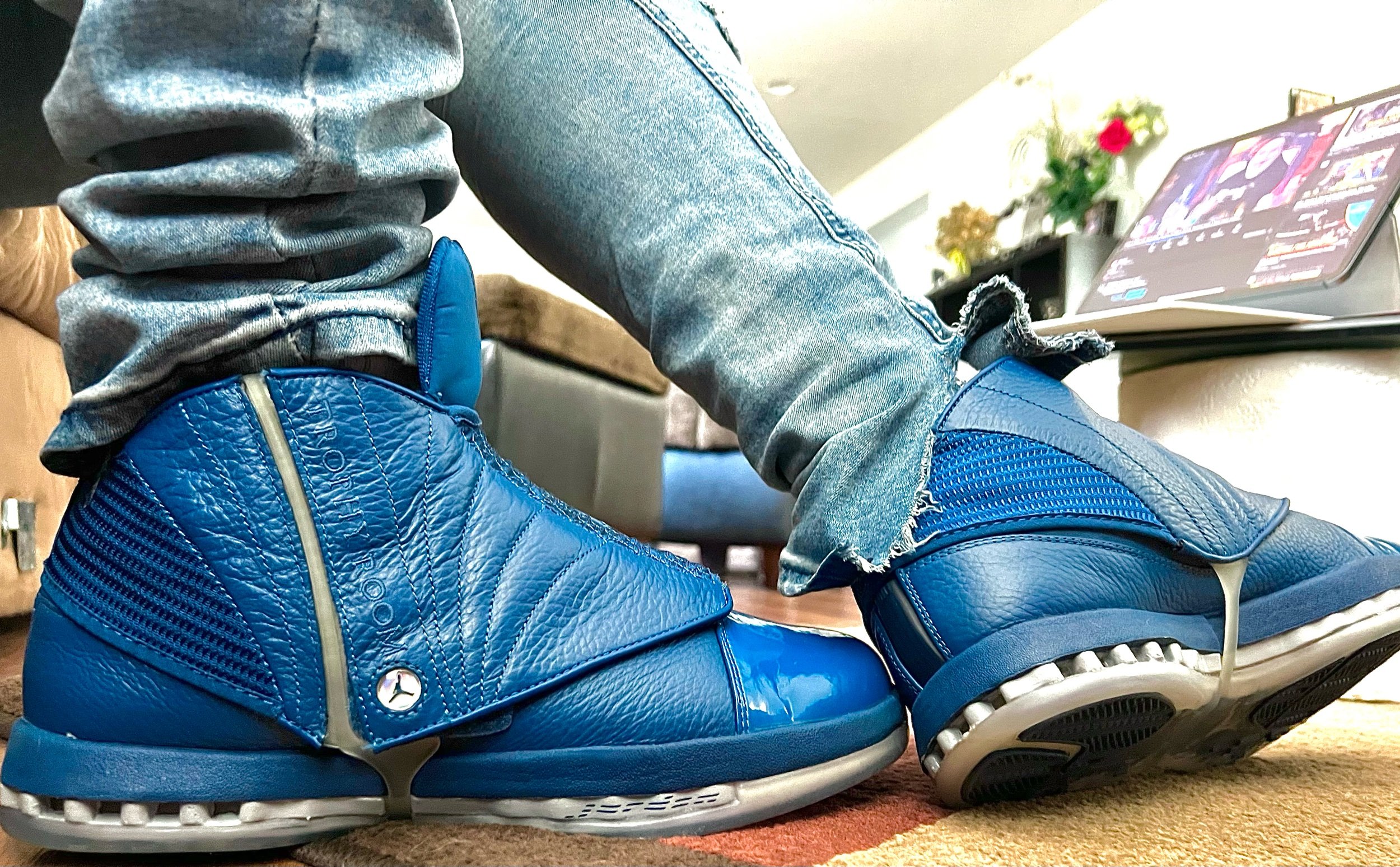 Trophy Room x Air Jordan 16 Retro "French Blue"