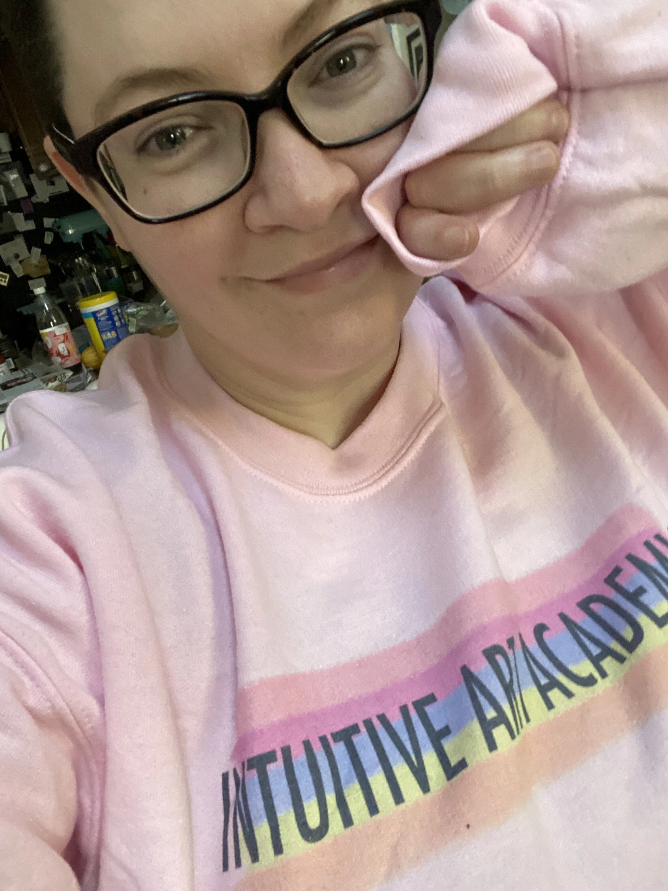 Pastel Pink Logo Sweatshirt