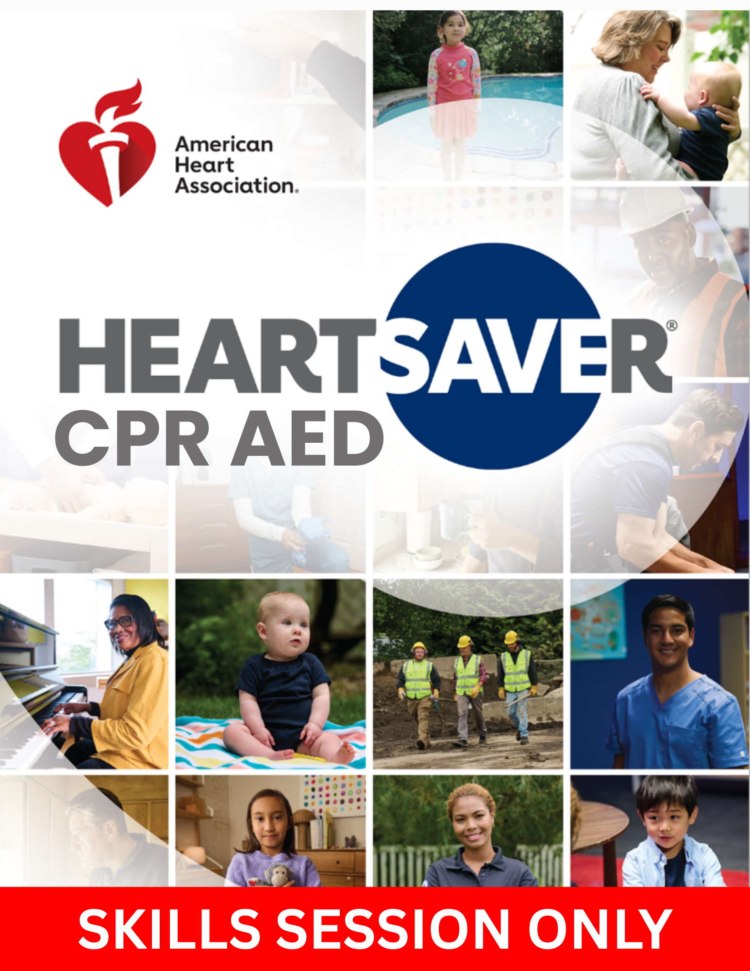 Heartsaver CPR AED (Skills ONLY) American Heart Association