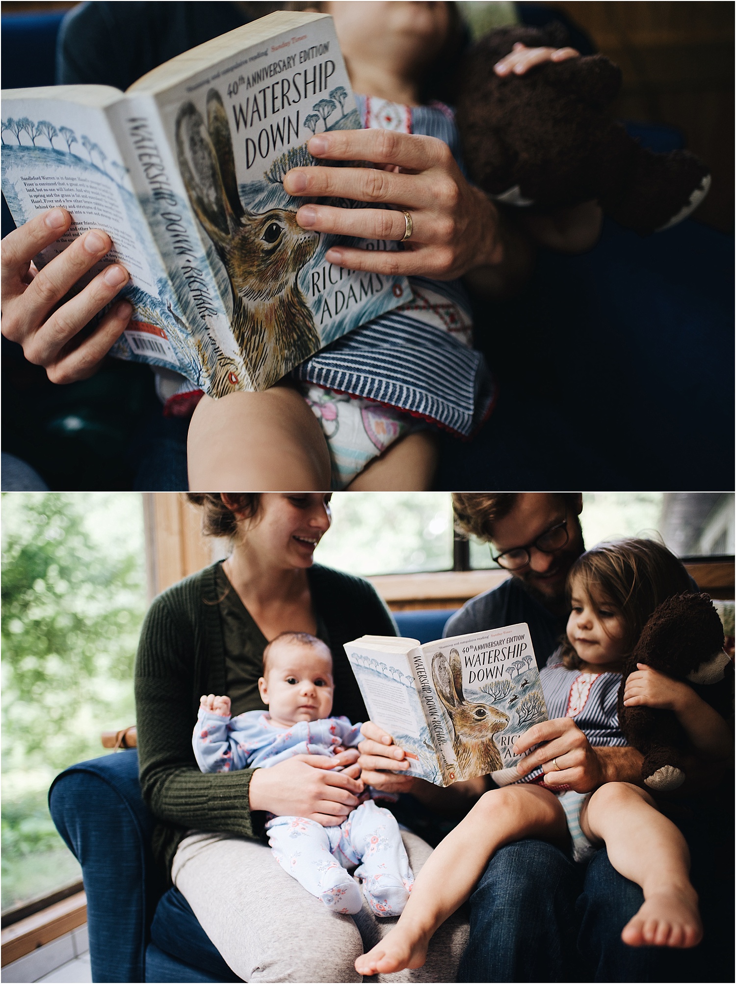 Newborn Home Session in Waynesville, NC