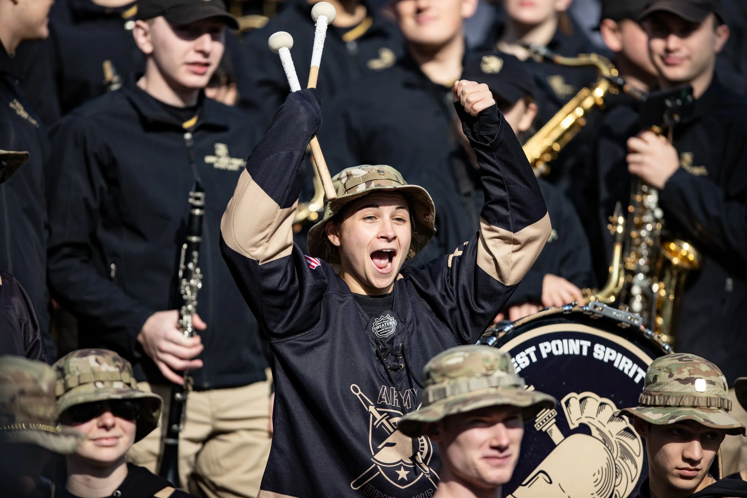 Photos from the United States Military Academy (Army) vs University of Tulsa football game on November 22, 2025, at Michie Stadium in West Point, NY. Tulsa edged out Army with a final score of 26–25. (Click on the image to see the full album)