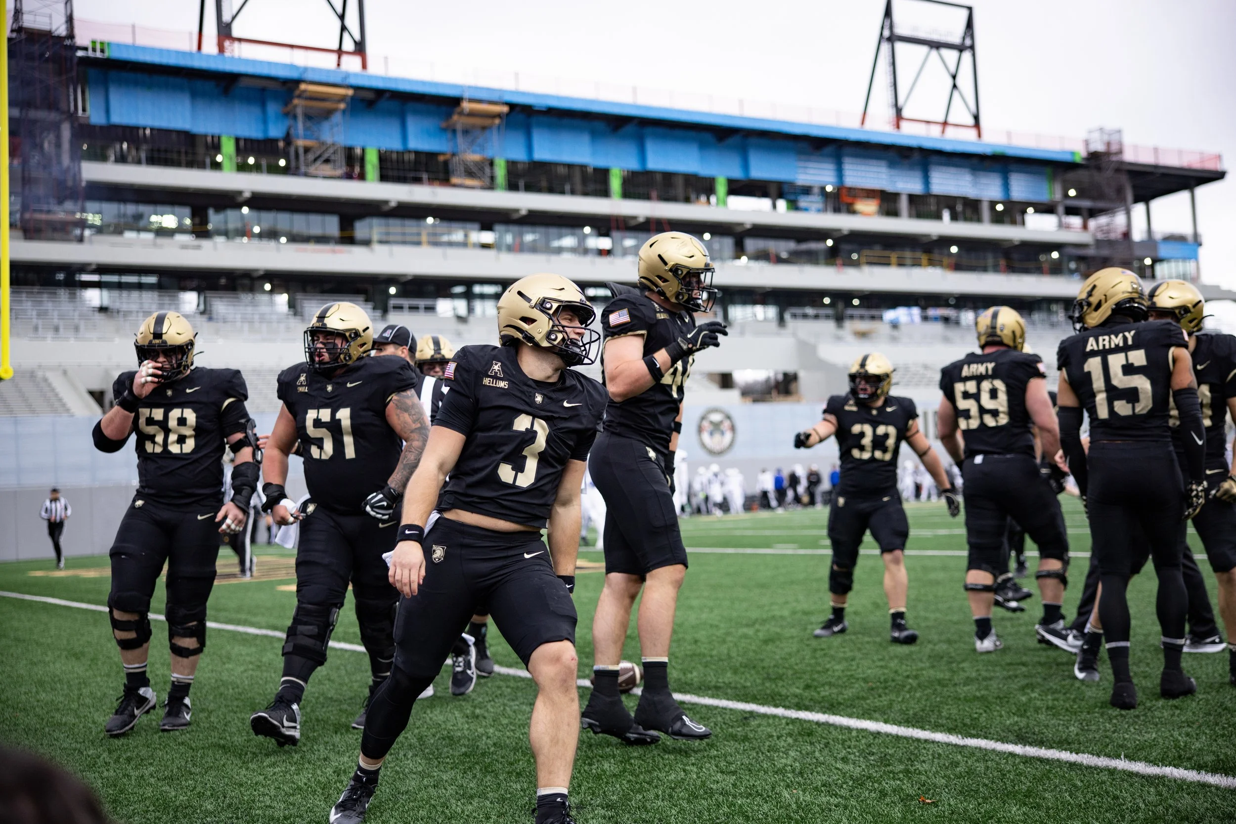Photos from the United States Military Academy (Army) vs University of Tulsa football game on November 22, 2025, at Michie Stadium in West Point, NY. Tulsa edged out Army with a final score of 26–25. (Click on the image to see the full album)