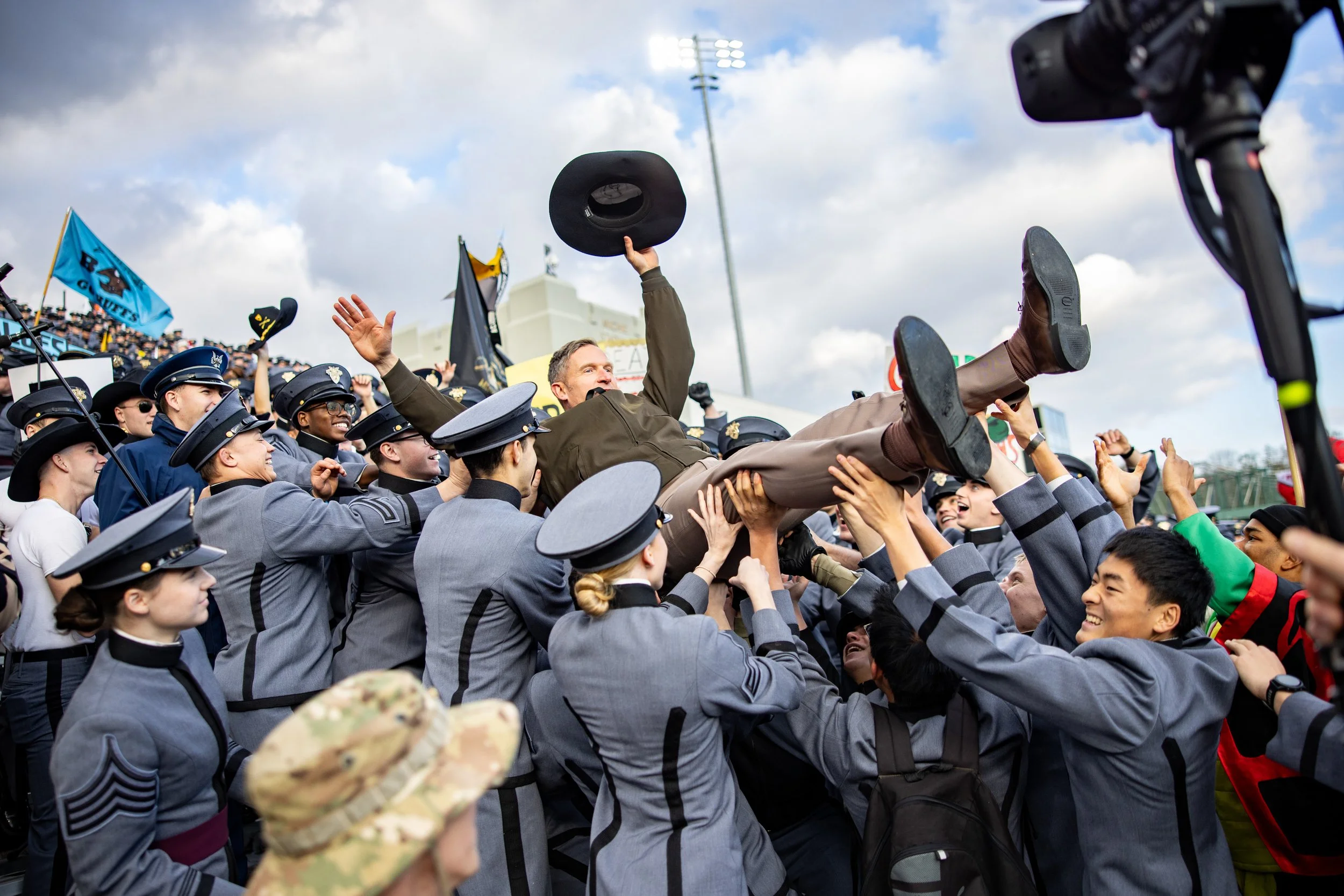 Photos from the United States Military Academy (Army) vs University of Tulsa football game on November 22, 2025, at Michie Stadium in West Point, NY. Tulsa edged out Army with a final score of 26–25. (Click on the image to see the full album)