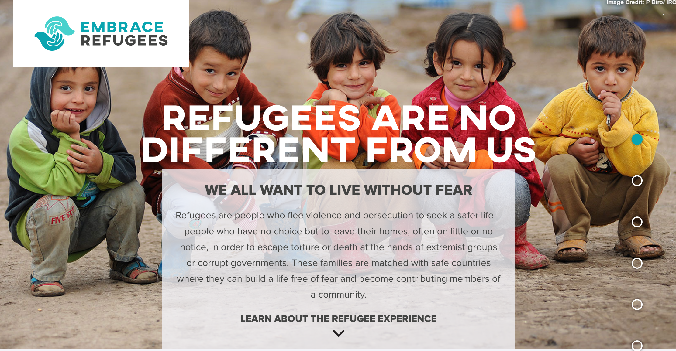 Digital Strategy & Product Management for the Welcome Refugees Campaign.