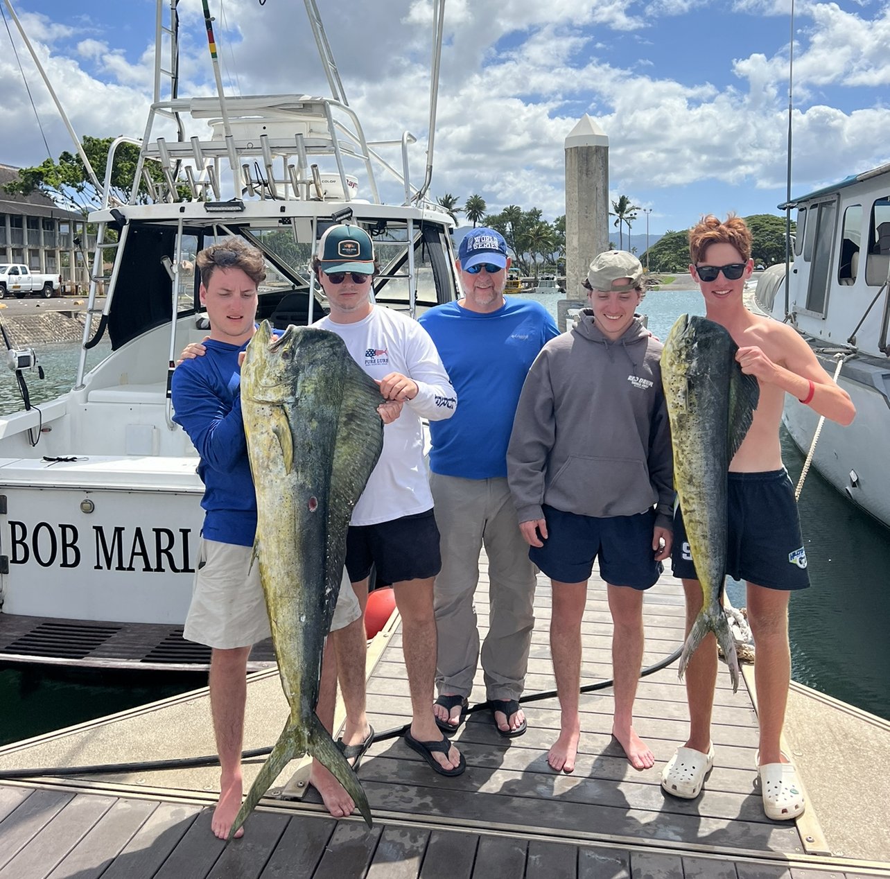 mahimahi fishing north shore oahu