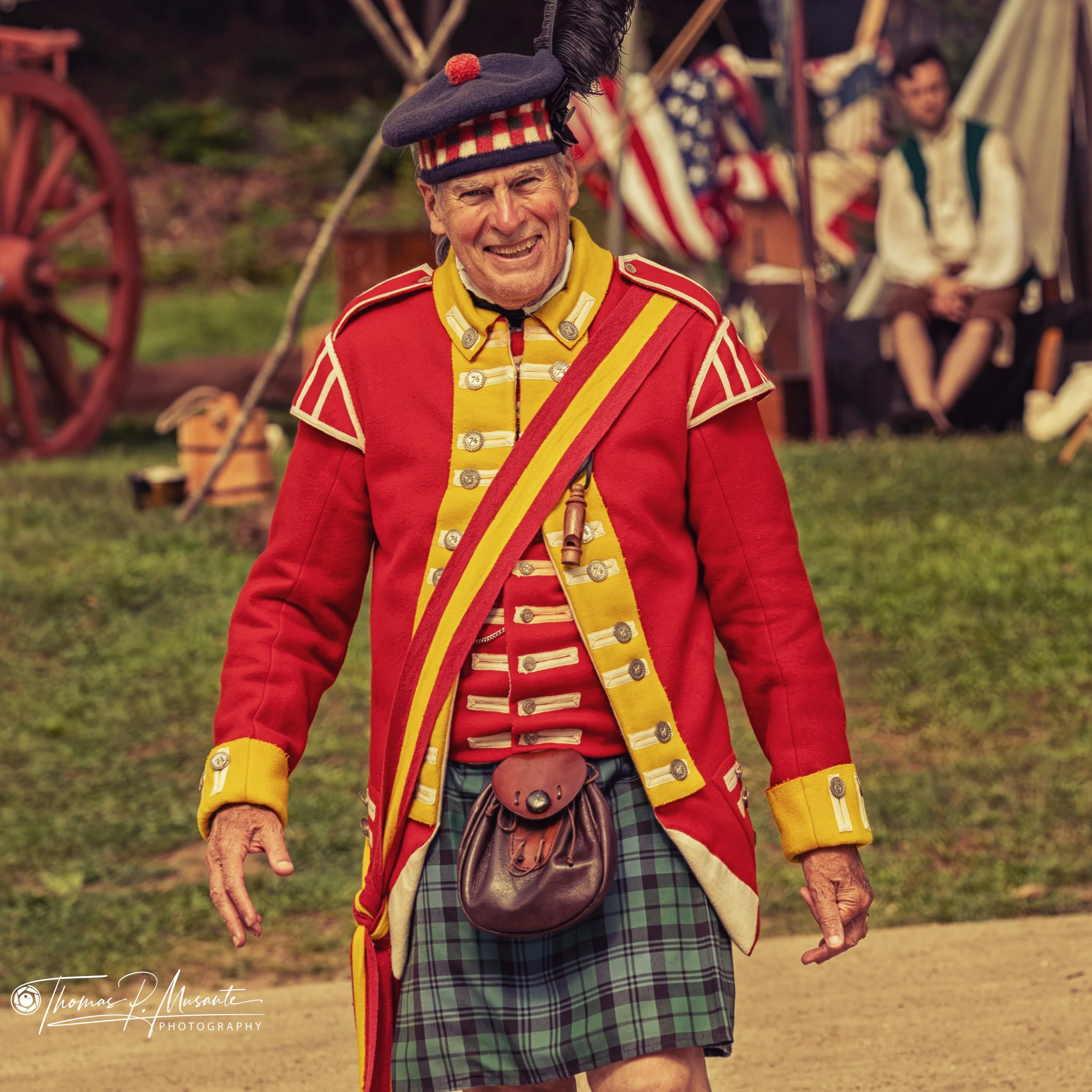 A King's Highlander and the Stars and Stripes