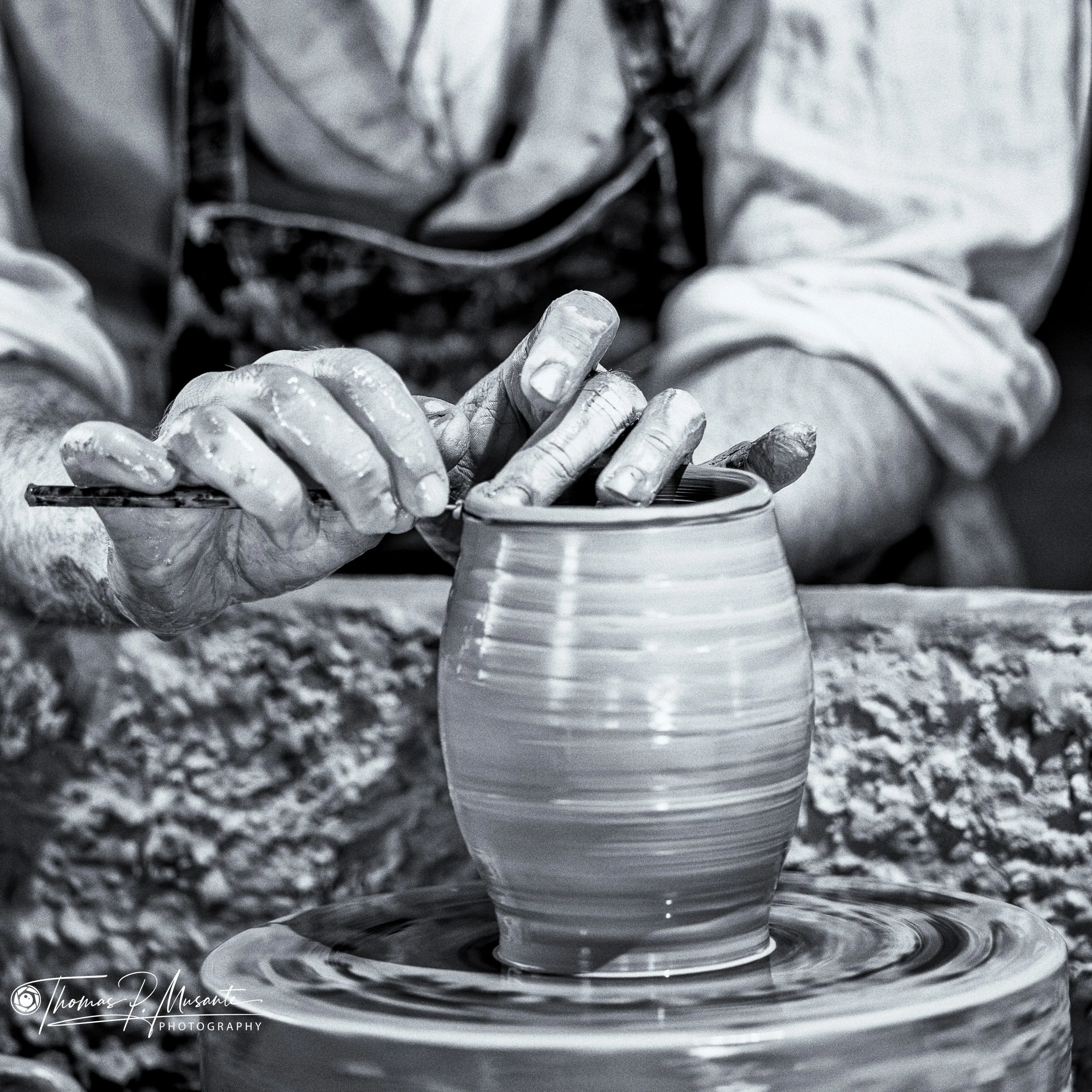 At the Potters Wheel