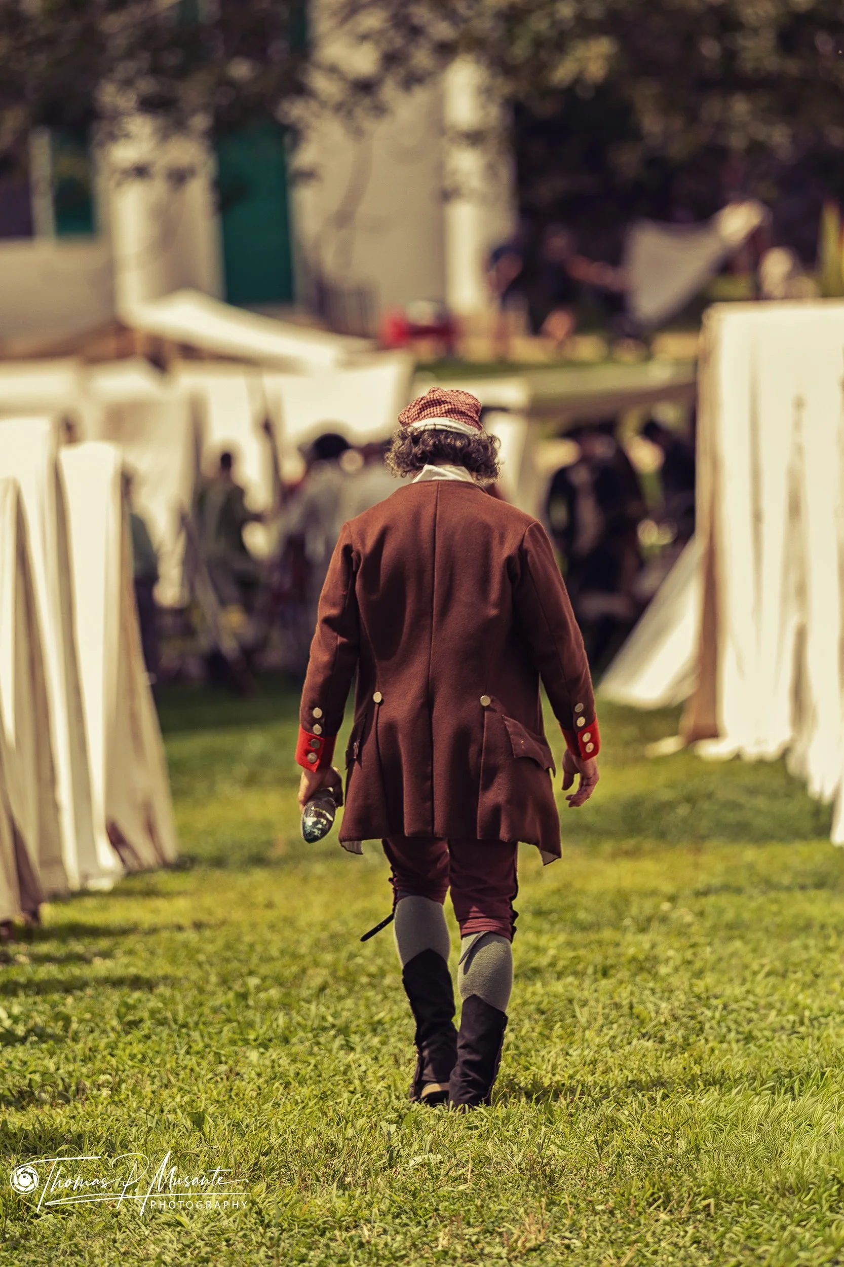 Down the Tent Line