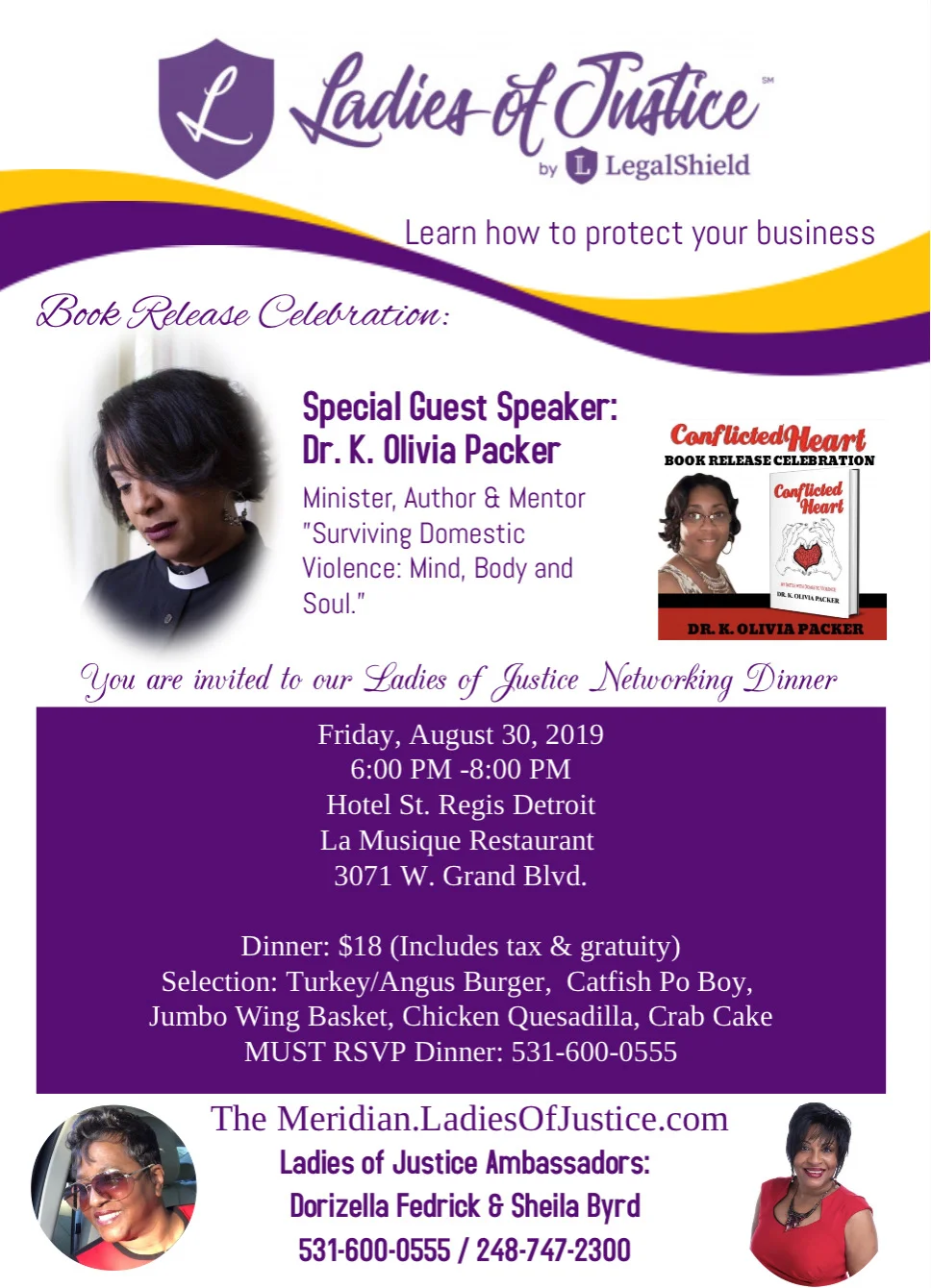 Ladies of Justice Networking Dinner