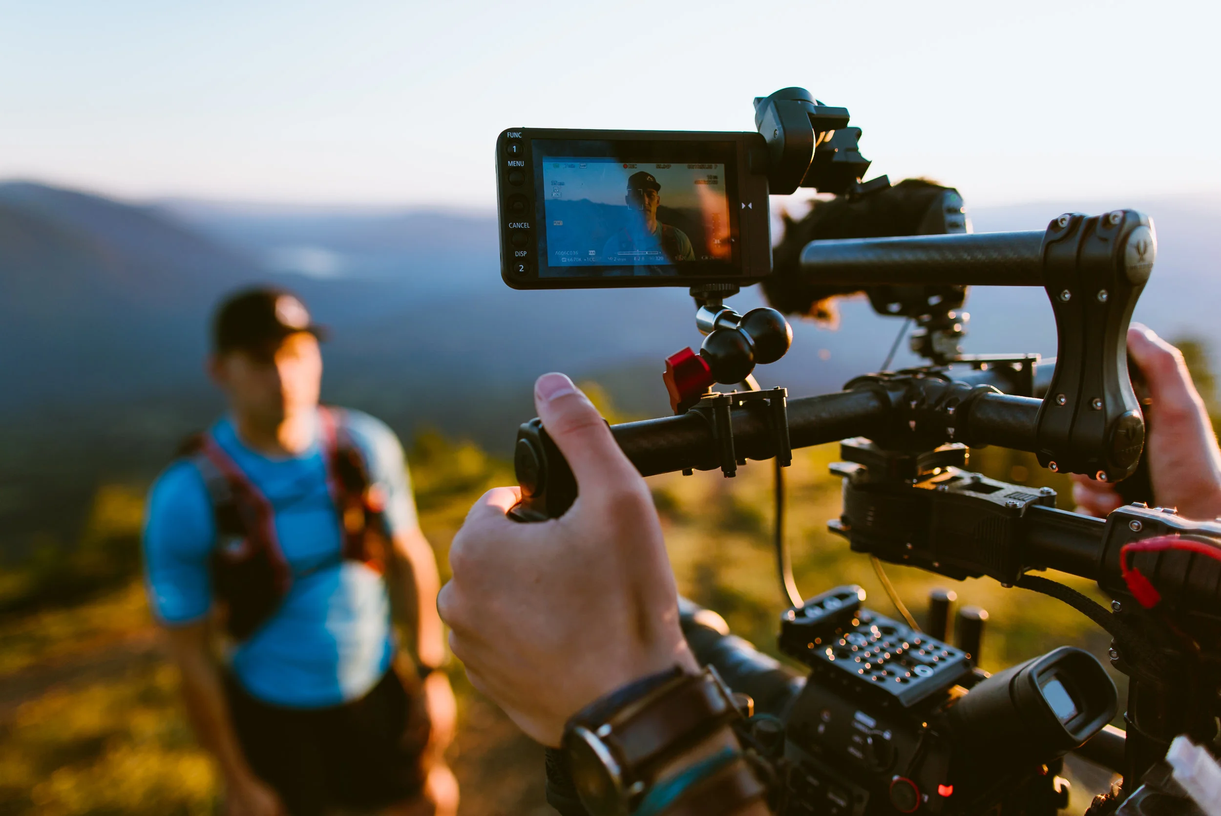 Day 1 - Behind the scenes - Chasing the sunset on top of Elk Mountain in Chilliwack, BC.