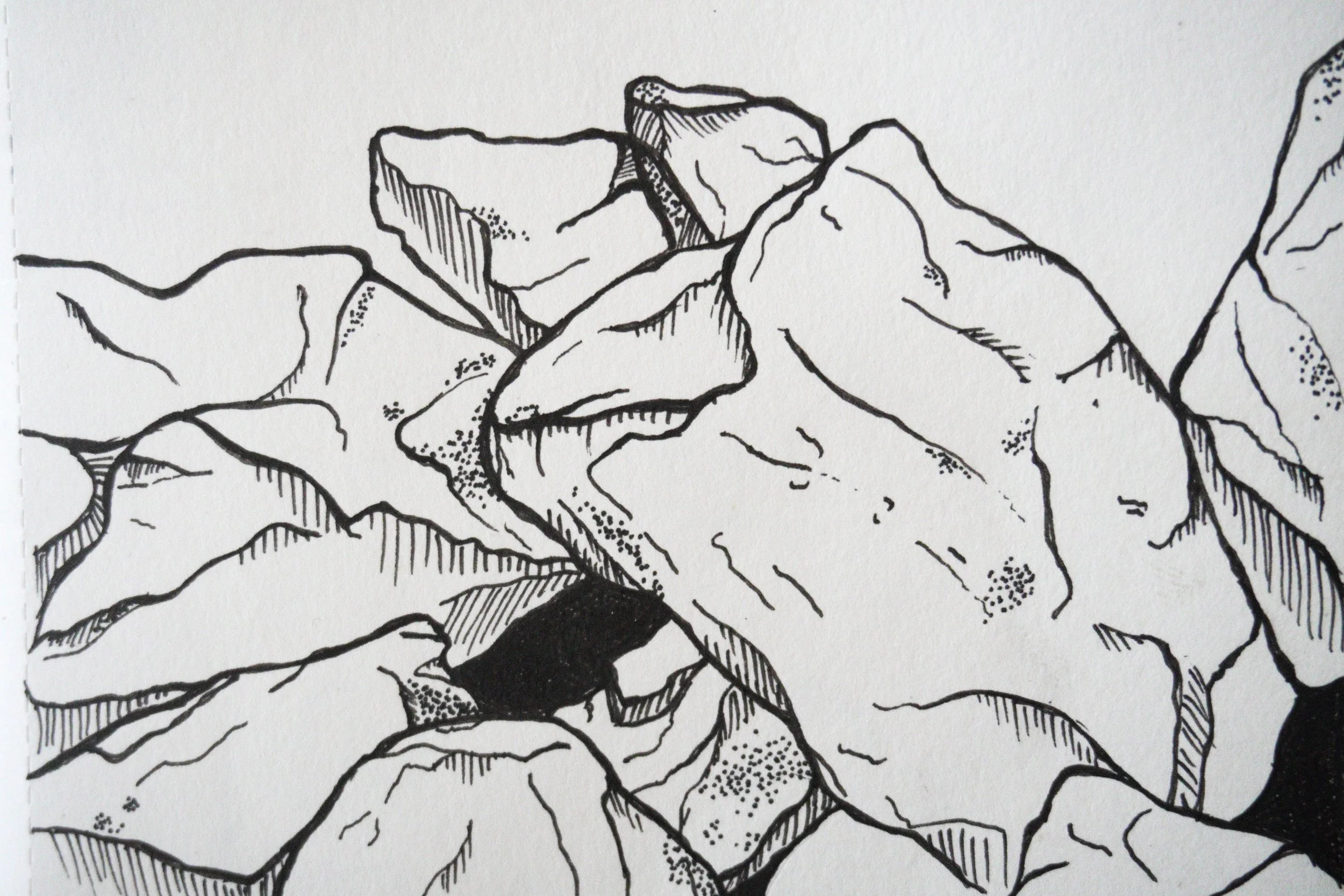 Stacked Rocks at Turpin Falls