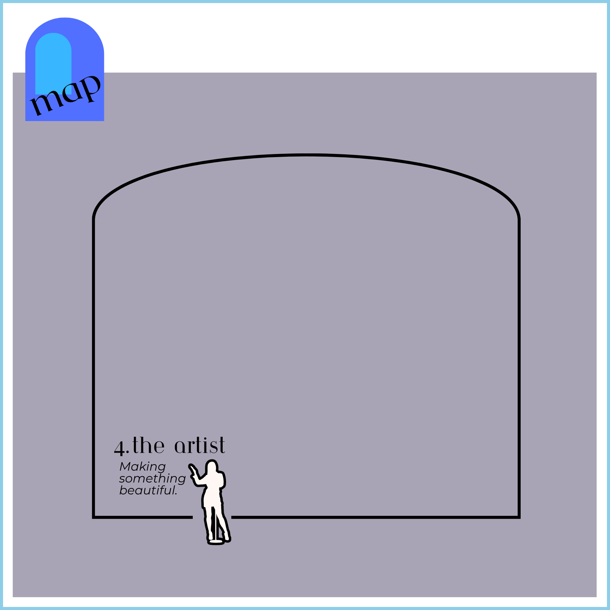 The Map Artwork Lilac + Violet June 2026 Square Black line teh artist.png
