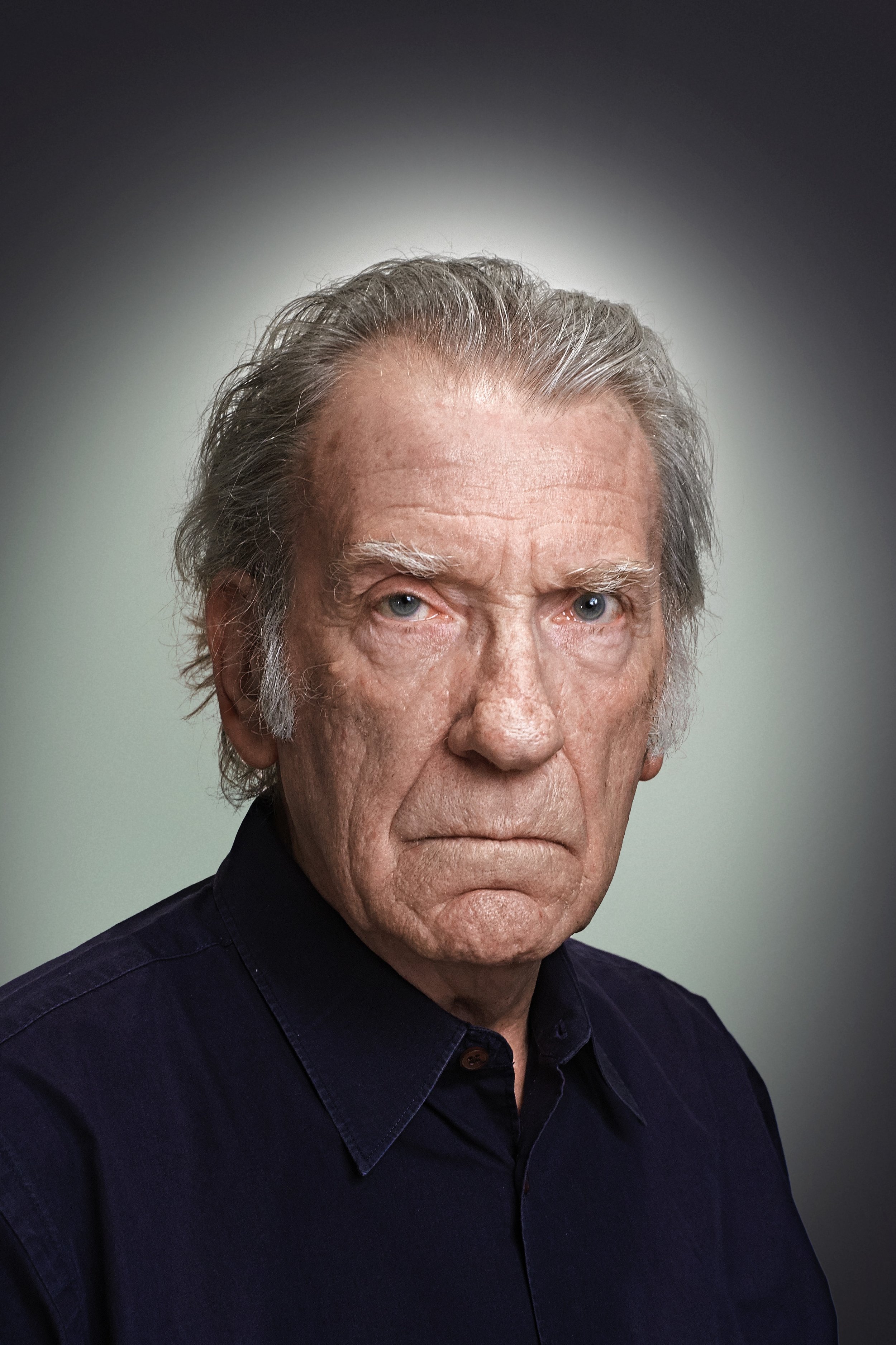 David Warner well know English Actor Portrait By Rory Lewis Photographer