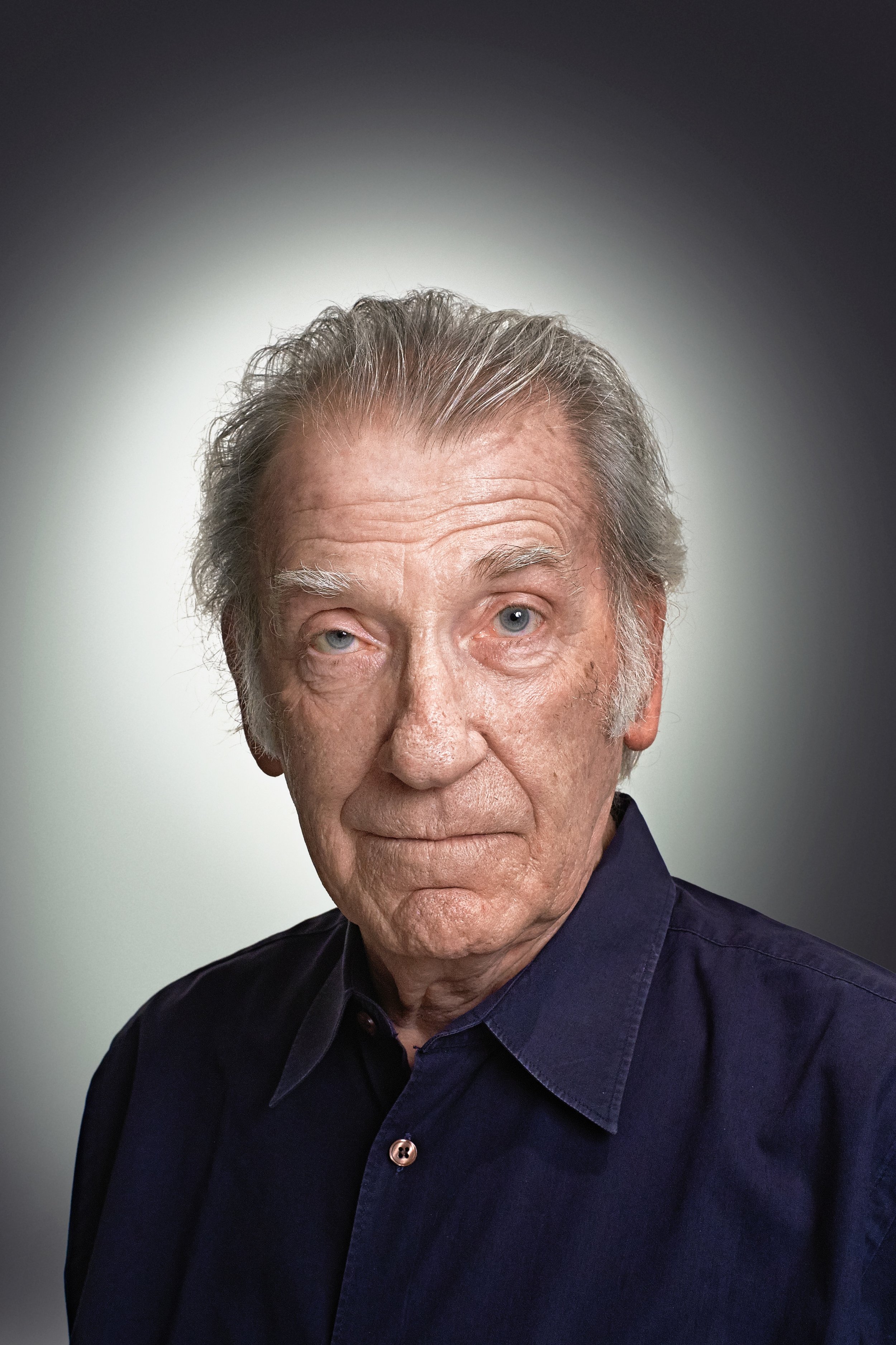 David Warner well know English Actor Portrait By Rory Lewis Photographer