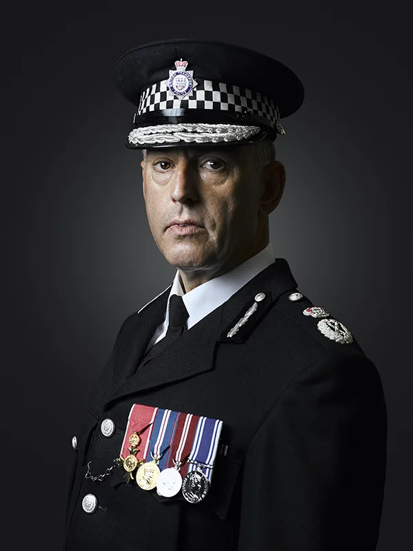 Chief Constable Paul Crowther, OBE Portrait Sitting