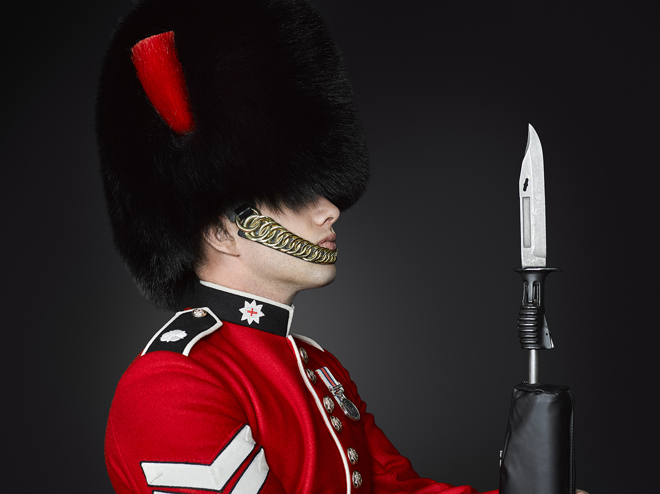 1st Battalion Coldstream Guards Portrait Sittings (Rory Lewis Photographer) London Portrait Photographer