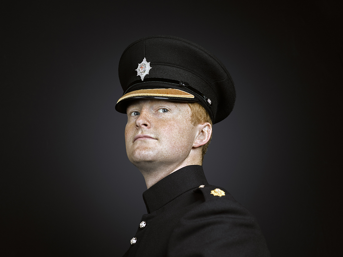 1st Battalion Coldstream Guards Portrait Sittings (Rory Lewis Photographer) London Portrait Photographer