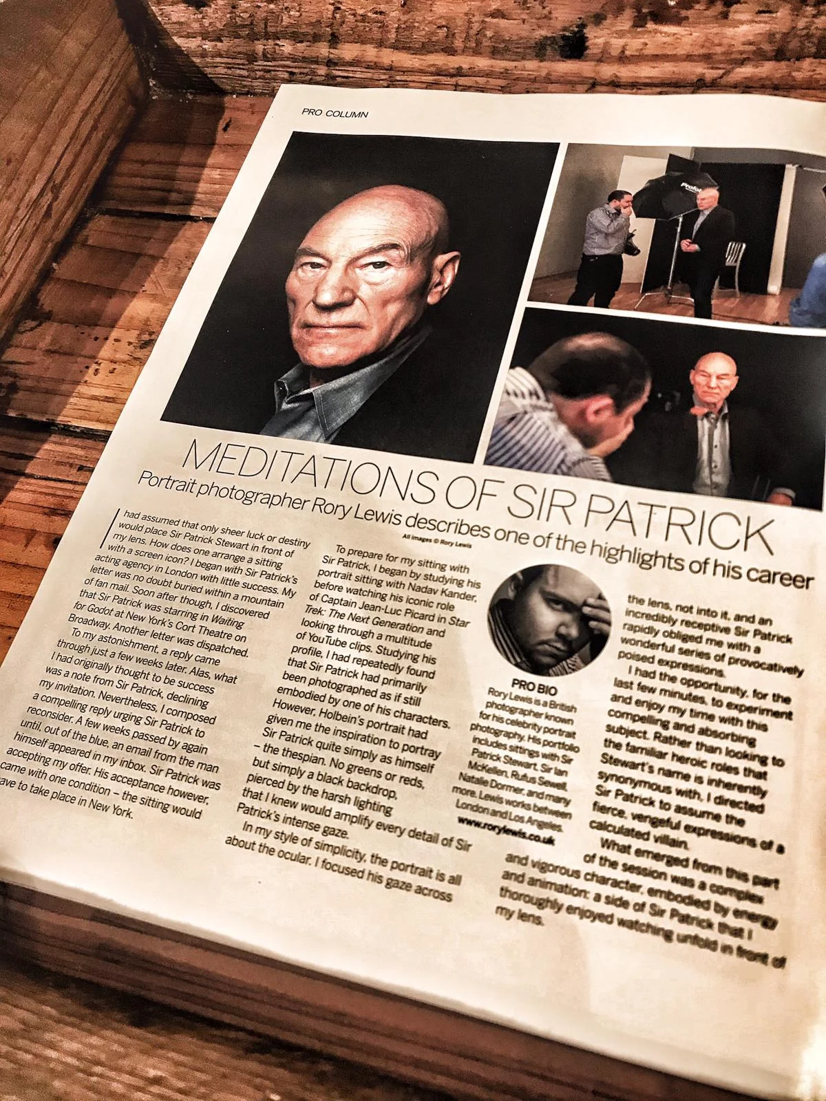 Digital Photography Magazine Column (Rory Lewis Photographer)